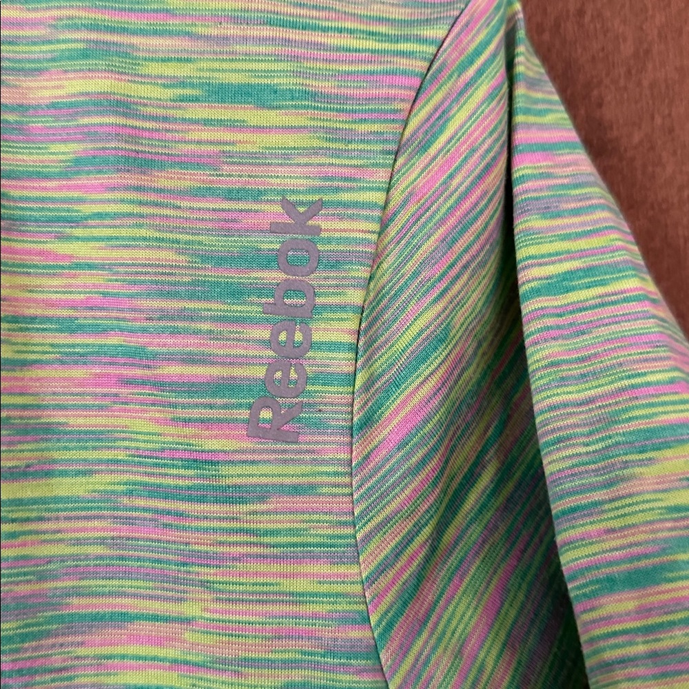 Reebok Colorful Striped Top - Picture 2 of 6
